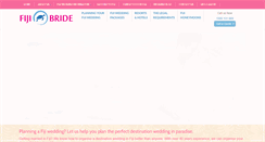 Desktop Screenshot of fijibride.com.au